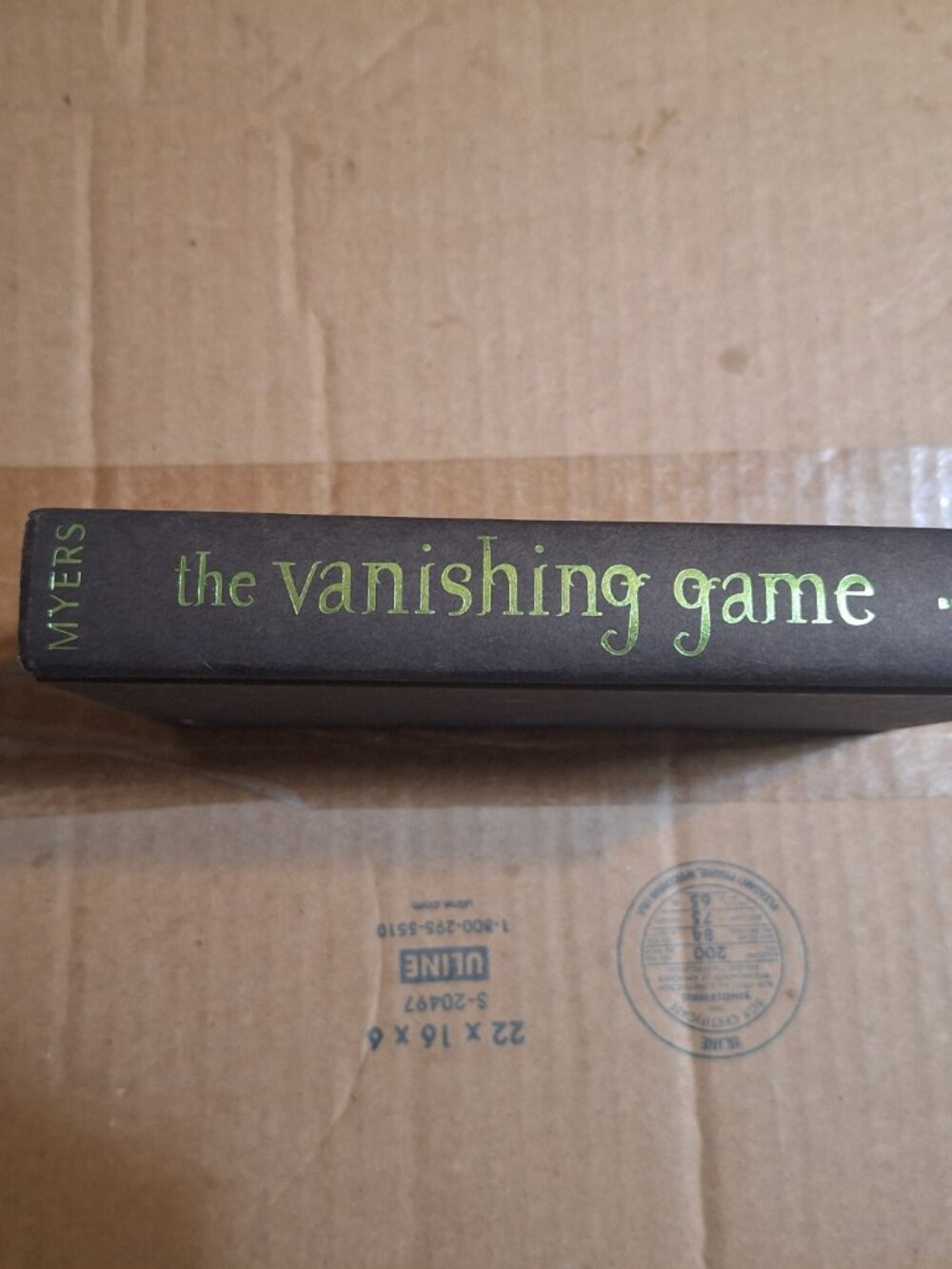 the vanishing game